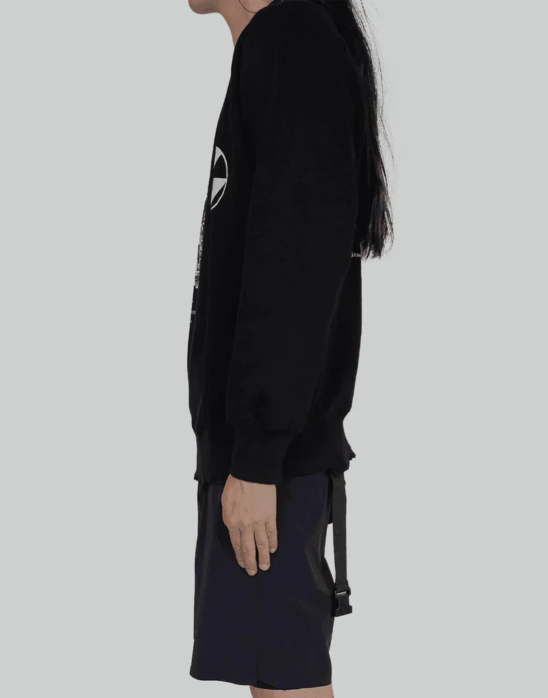 THE SALVAGES - FORM & FUNCTION RECONSTRUCTED CREWNECK SWEATER - 082plus