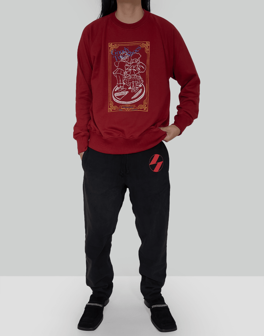 THE SALVAGES GOODY TWO SHOES CREWNECK SWEATER - 082plus