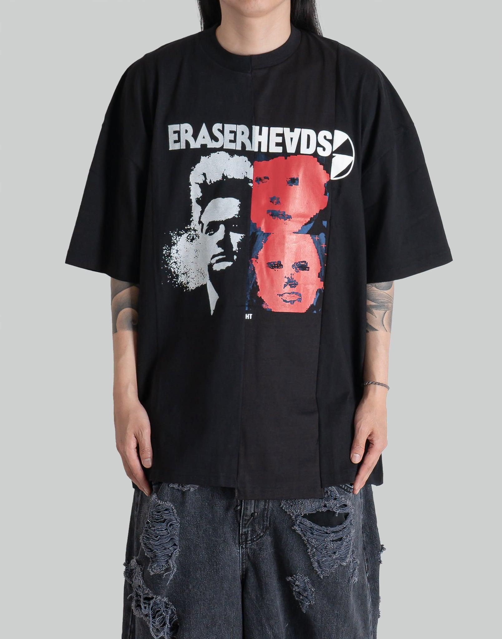 THE SALVAGES RECONSTRUCTED ERASERHEADS LOGO OS T-SHIRT - 082plus