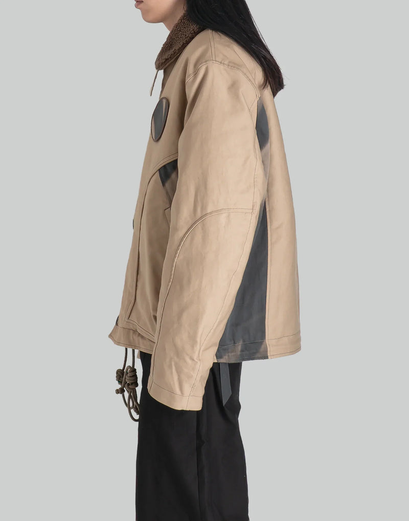Juun.J [Runway] Distressed Denim Zip-Up Hoodie – 082plus