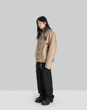 x ALPHA INDUSTRIES SUN-BLEACHED DECK JACKET