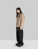 x ALPHA INDUSTRIES SUN-BLEACHED DECK JACKET
