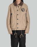 x ALPHA INDUSTRIES SUN-BLEACHED DECK JACKET