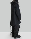 x ALPHA INDUSTRIES SUN-BLEACHED DETACHABLE HOOD FISHTAIL COAT