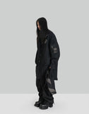 x ALPHA INDUSTRIES SUN-BLEACHED DETACHABLE HOOD FISHTAIL COAT
