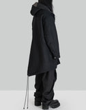 x ALPHA INDUSTRIES SUN-BLEACHED DETACHABLE HOOD FISHTAIL COAT