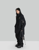 x ALPHA INDUSTRIES SUN-BLEACHED DETACHABLE HOOD FISHTAIL COAT