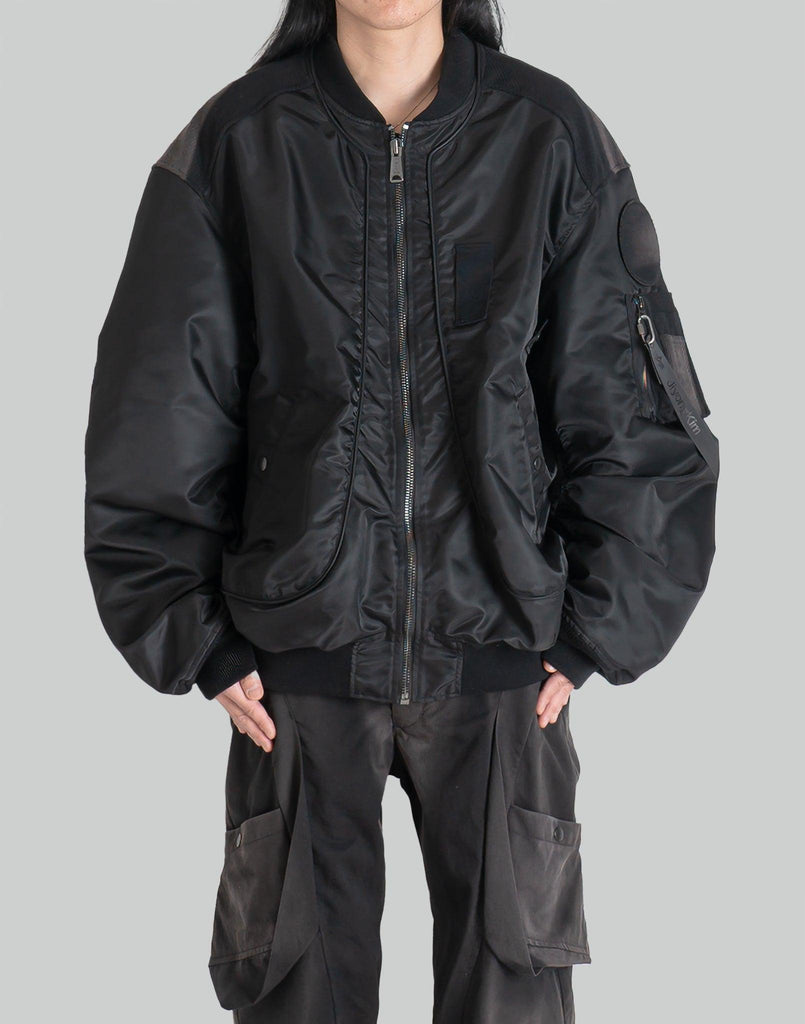 【JiyongKim】Sun-Bleached Flight Jacket S JIYONG KIM X ALPHA SUN-BLEACHED FLIGHT BOMBER | Alpha Industries