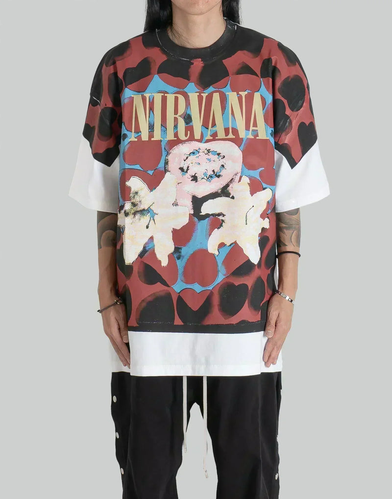 THE SALVAGES - x 'TEENAGE ANGST' HEART SHAPED BOX OS T-SHIRT - 082plus